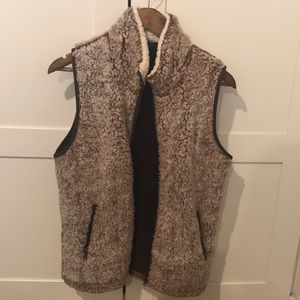 Buttery soft Sherpa vest